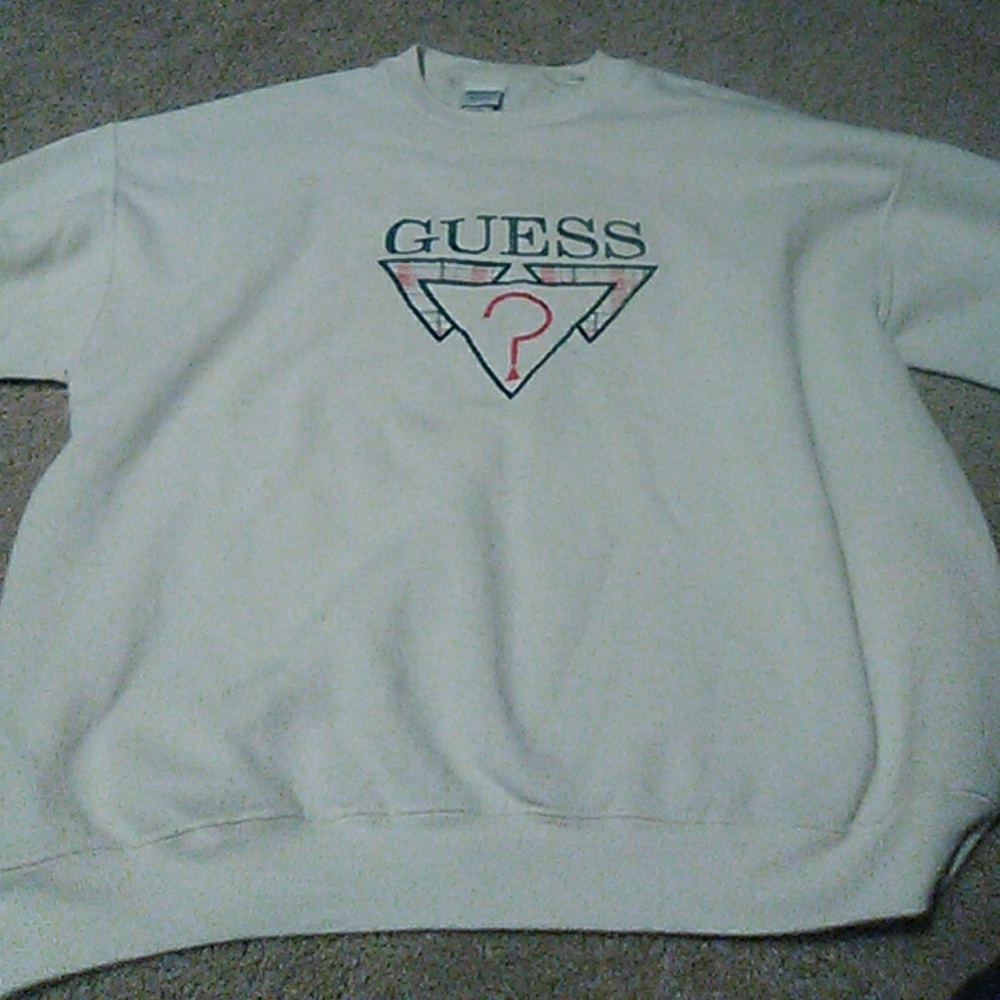 Vintage Guess Crew Neck Sweater
